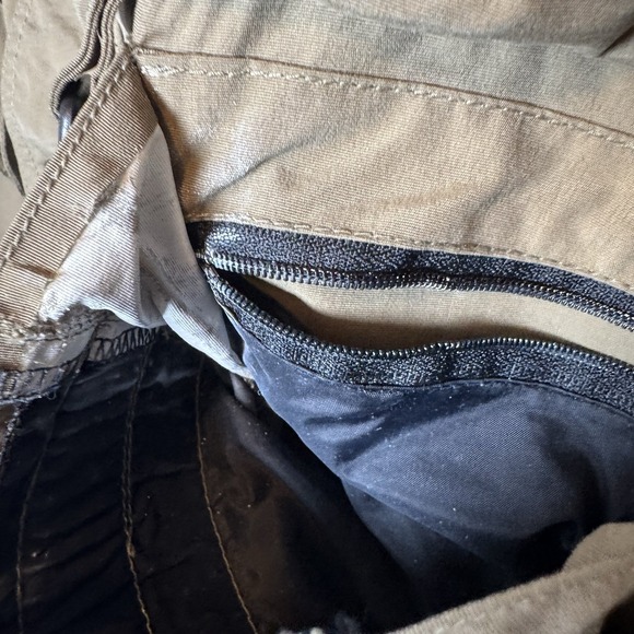 Hodgman Hunting/Fishing Jacket Hooded Mens Size XL Khaki/Black Nice!! - Picture 7 of 12